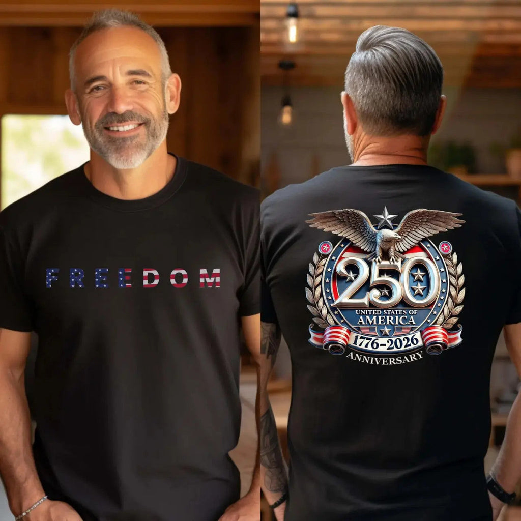 Freedom 250th Anniversary USA 250 Years Independence T-Shirt product image 9
