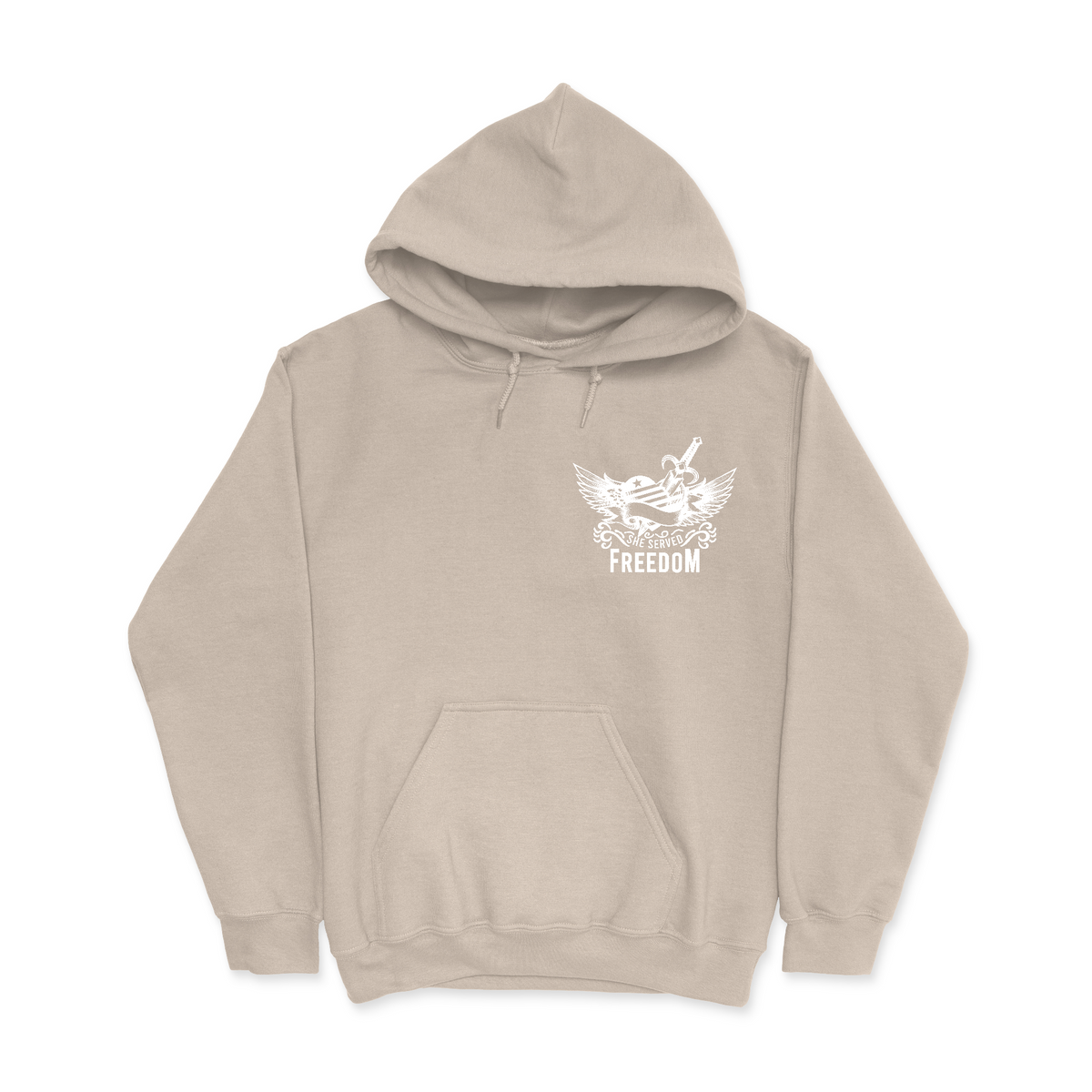 She Served Sisterhood Pullover Hoodie product image 6