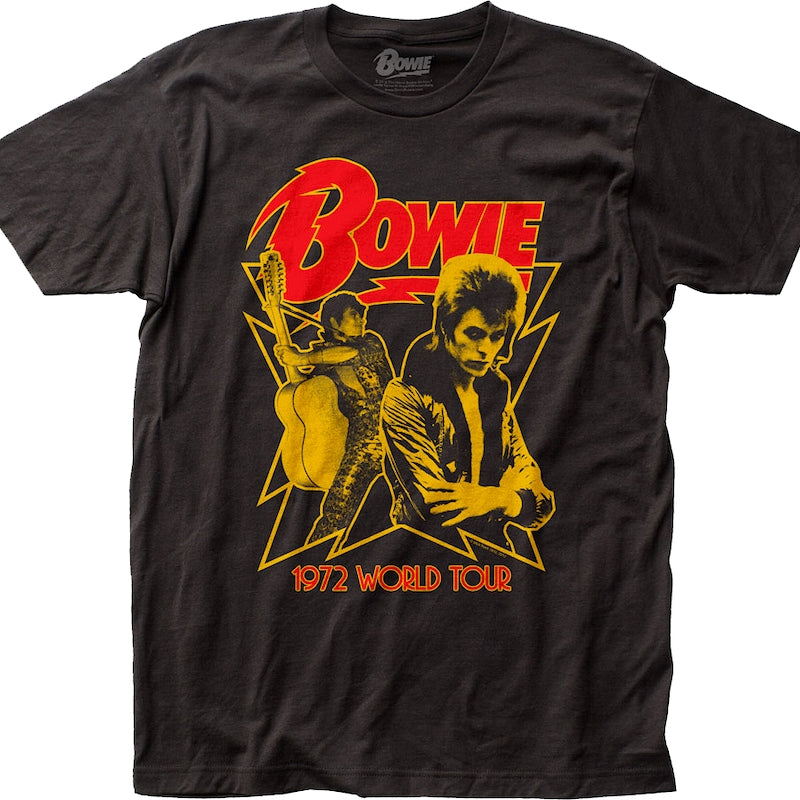 1972 World Tour David Bowie T-Shirt product image 1