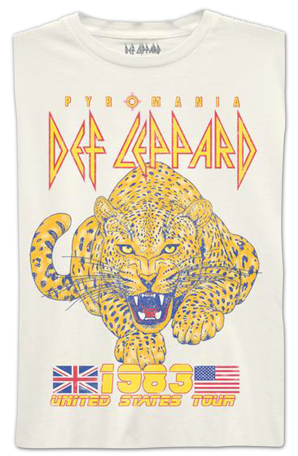 1983 United States Tour Def Leppard T-Shirt product image 2