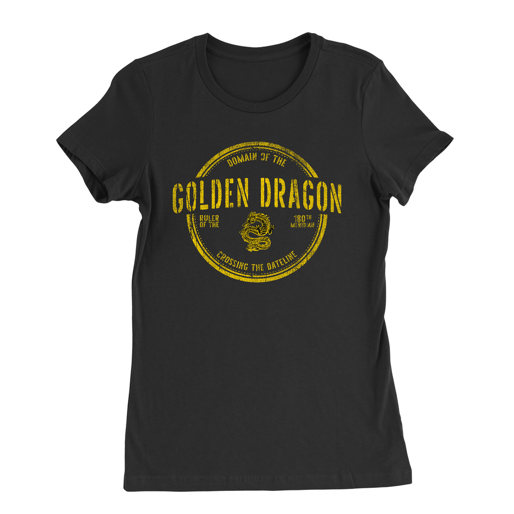 Vintage Golden Dragon Women's T-Shirt product image 2