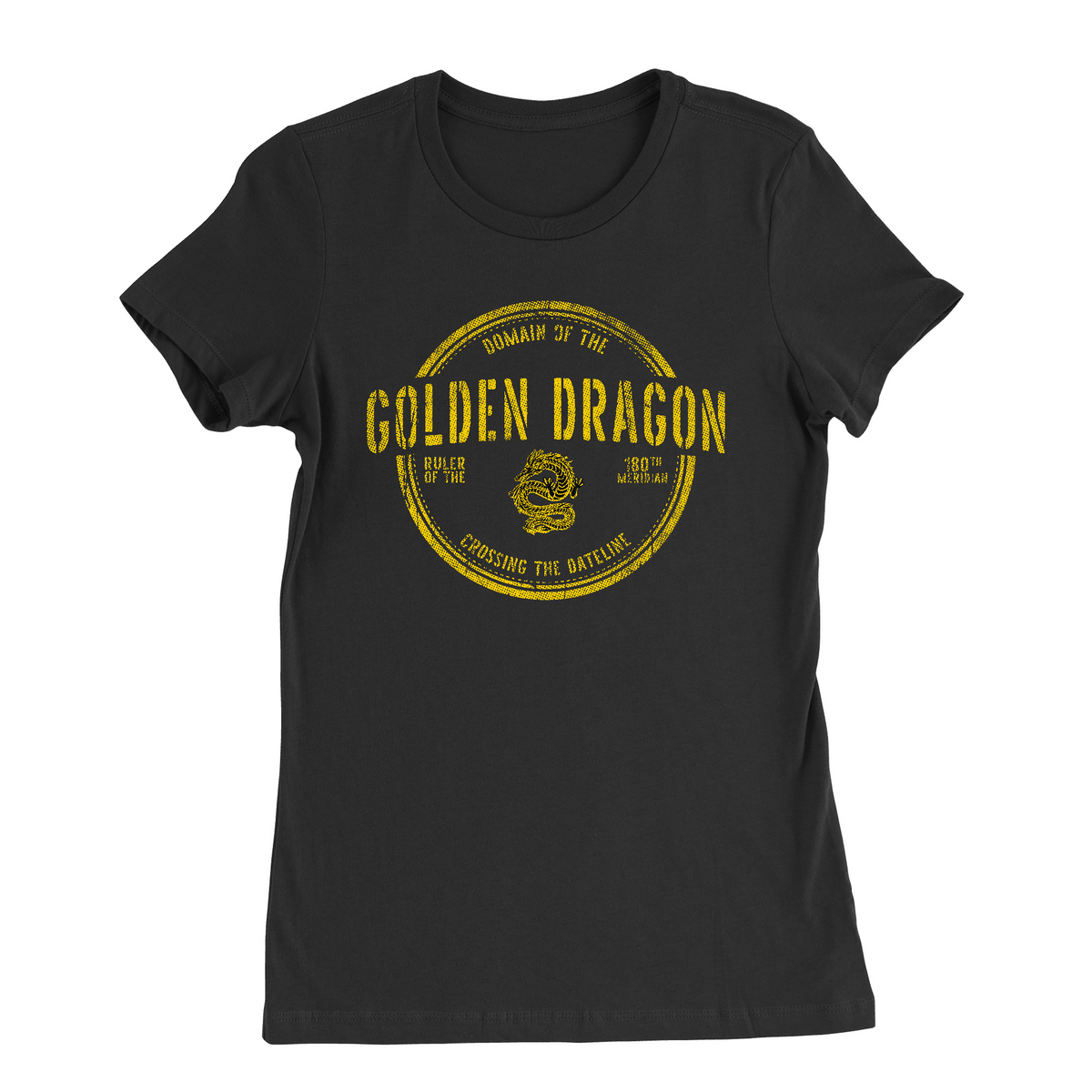 Vintage Golden Dragon Women's T-Shirt product image 2