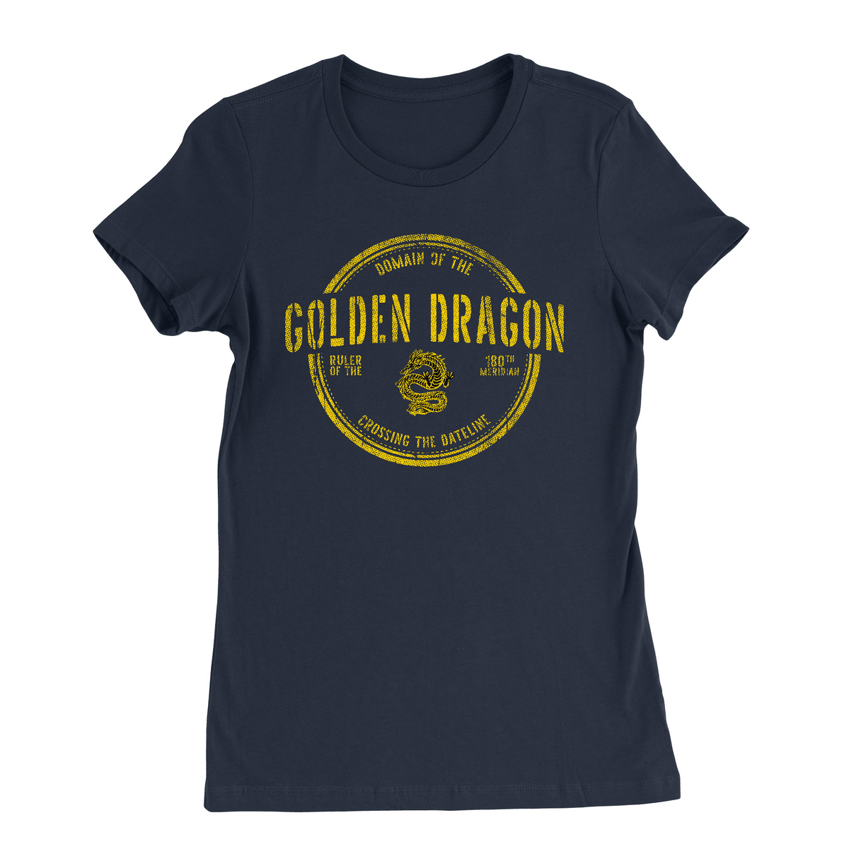 Vintage Golden Dragon Women's T-Shirt product image 4