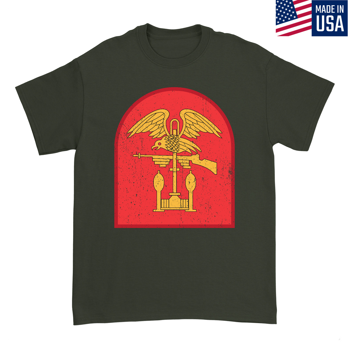 WWII Naval Amphibious Patch Men's T-Shirt product image 4