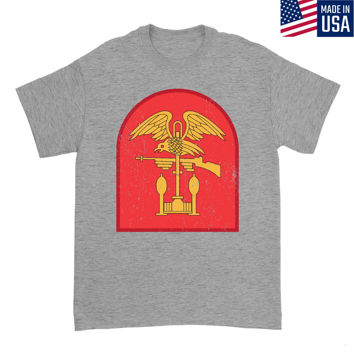 WWII Naval Amphibious Patch Men's T-Shirt product image 1