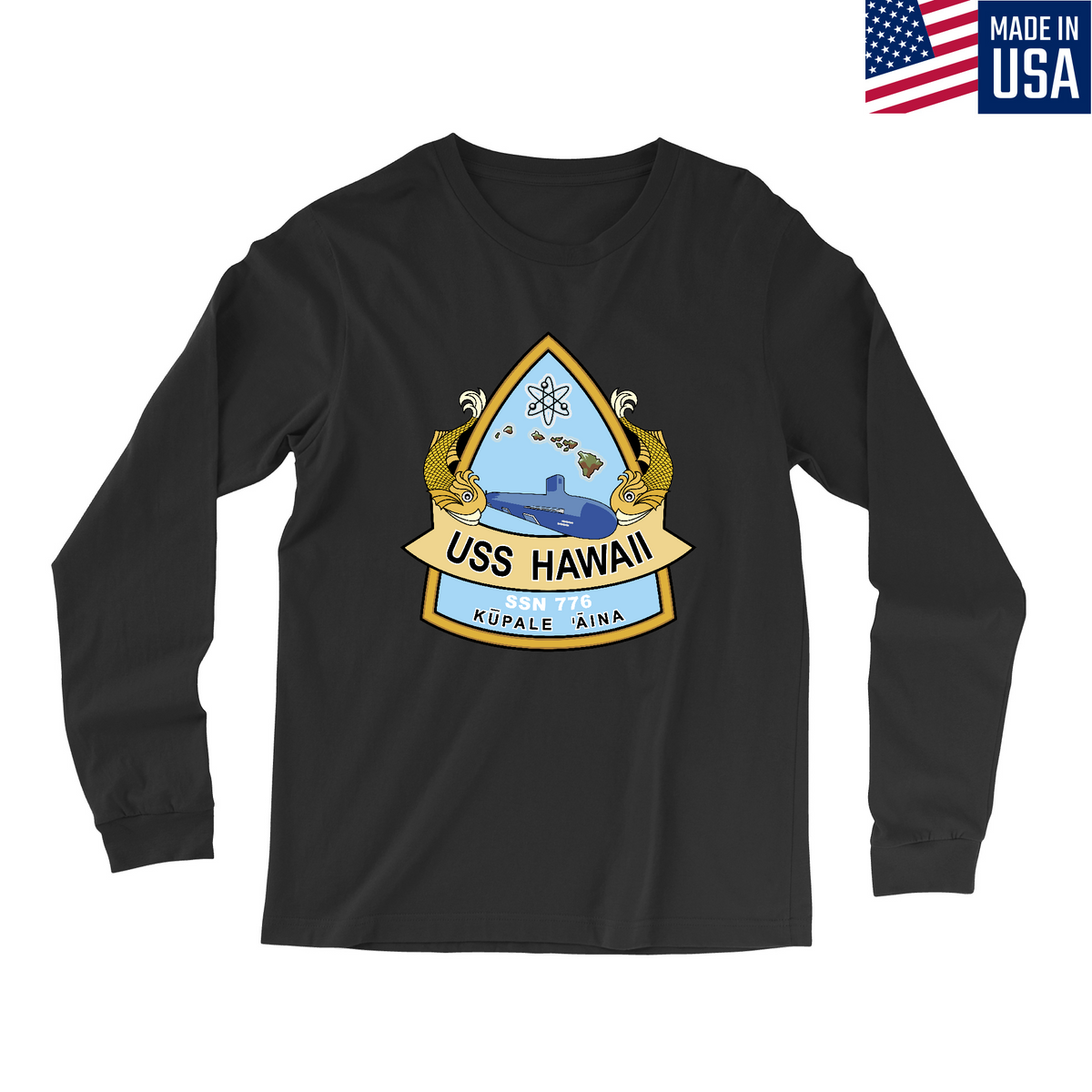 Hawaii Insignia Men's Long Sleeve T-Shirt product image 1