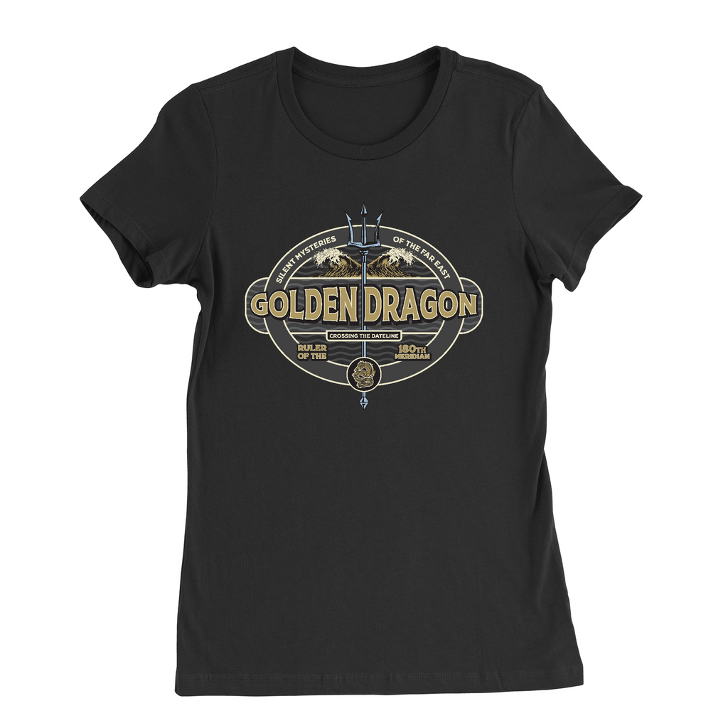 Golden Dragon Trident Women's T-Shirt product image 2