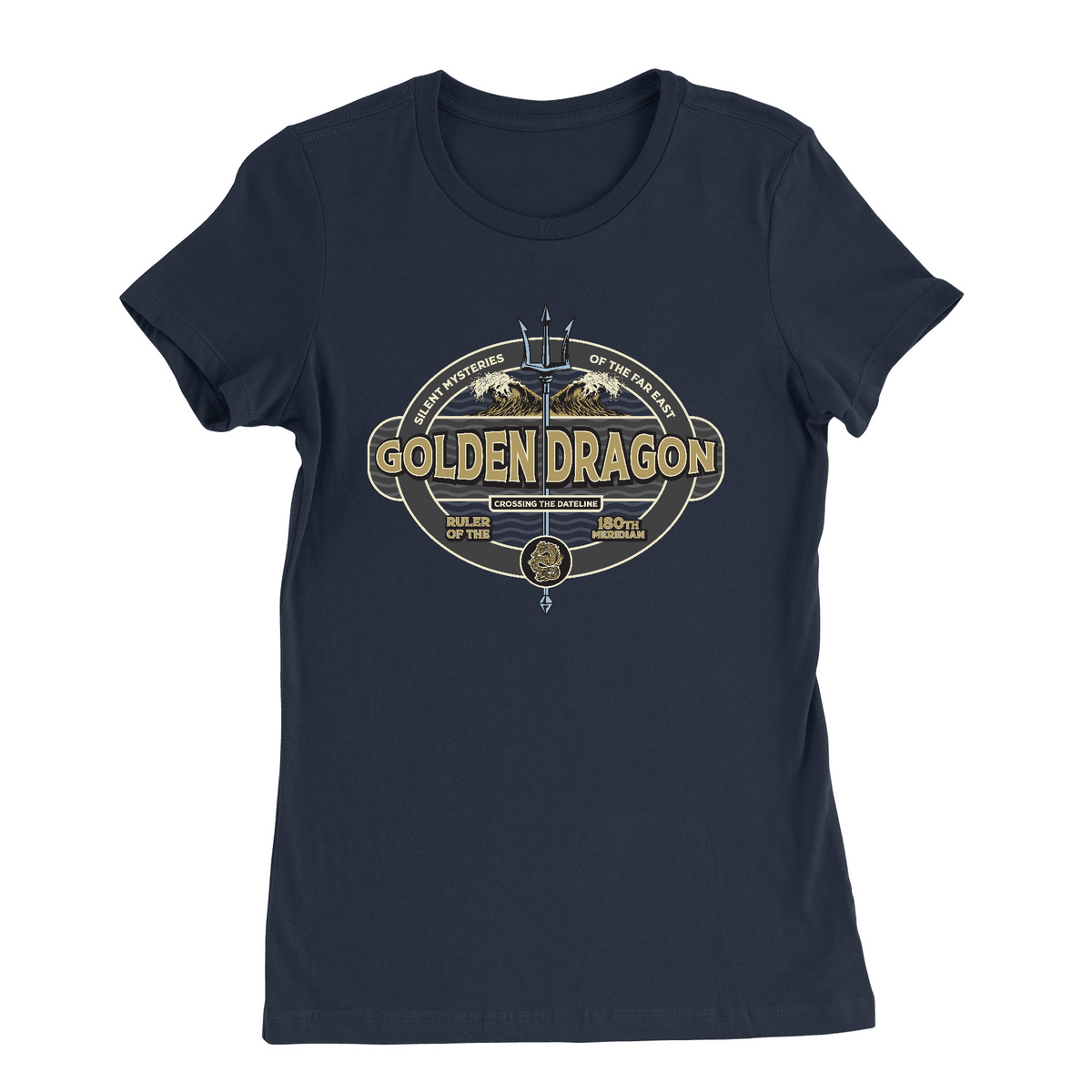 Golden Dragon Trident Women's T-Shirt product image 4