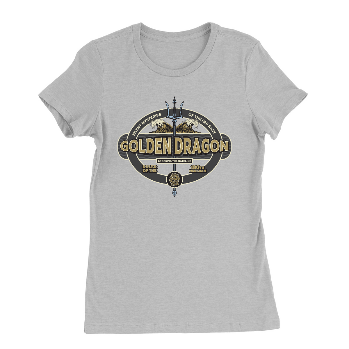 Golden Dragon Trident Women's T-Shirt product image 1