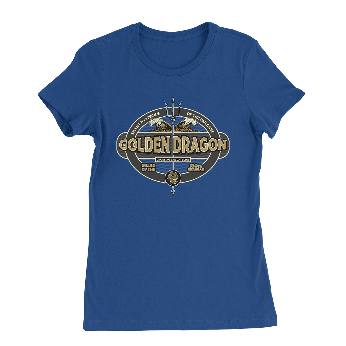 Golden Dragon Trident Women's T-Shirt product image 3