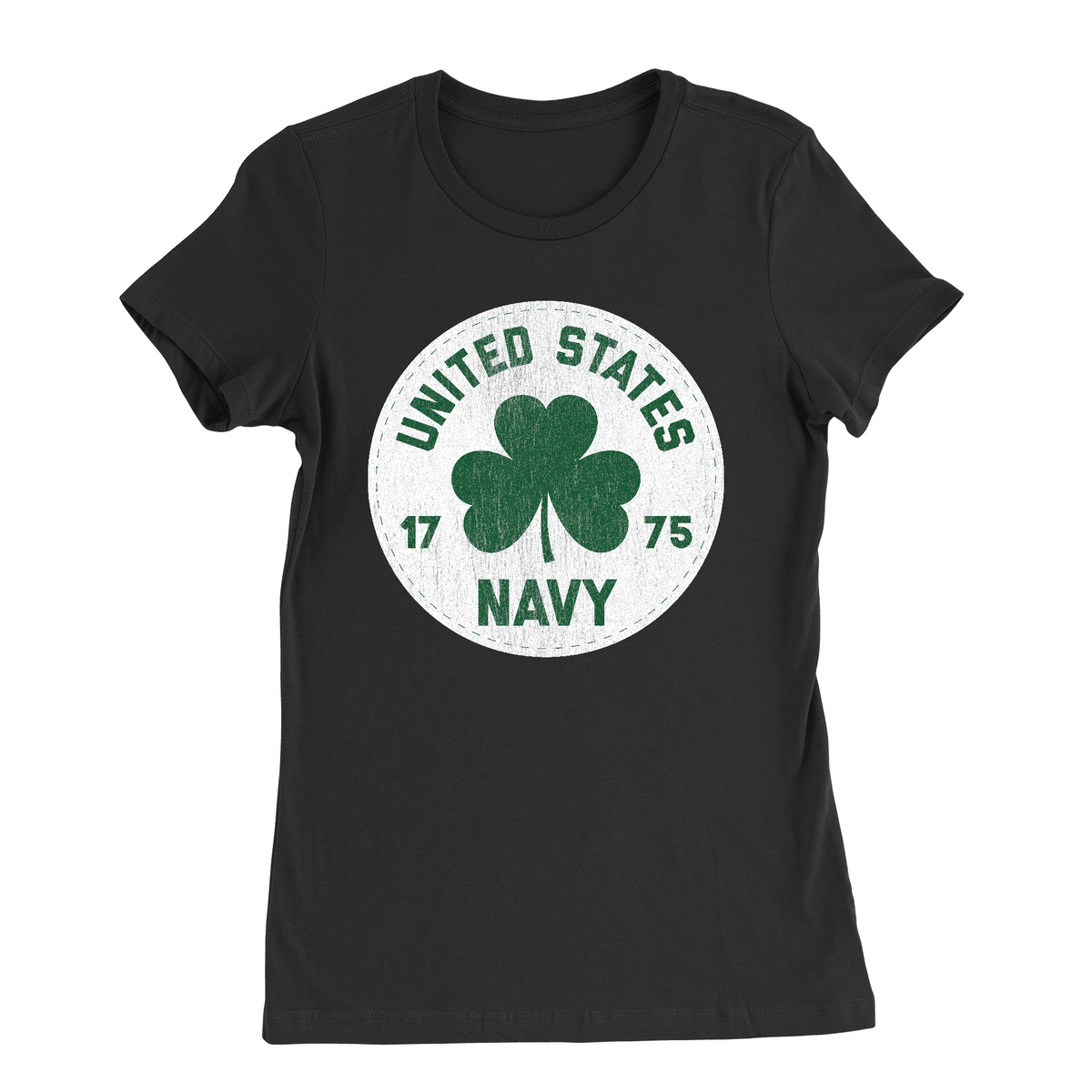 US Navy Shamrock Circle Women's T-Shirt product image 1