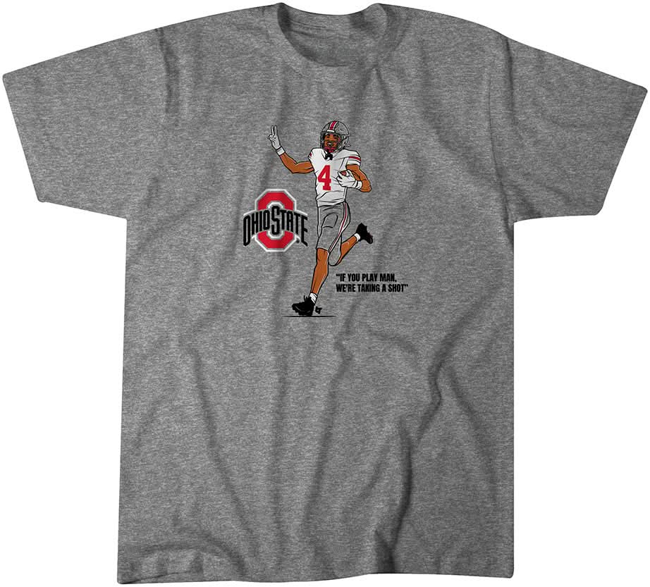 Ohio State Football: Jeremiah Smith If You Play Man, We're product image 1