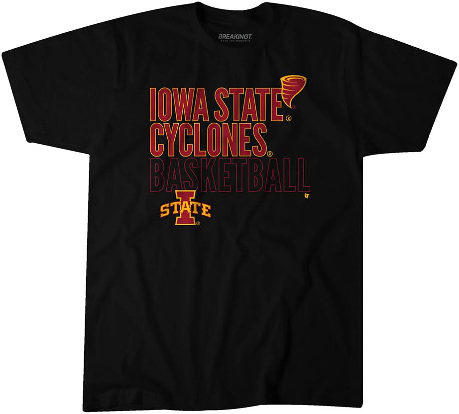Iowa State Basketball: Text Logo Overlay product image 1
