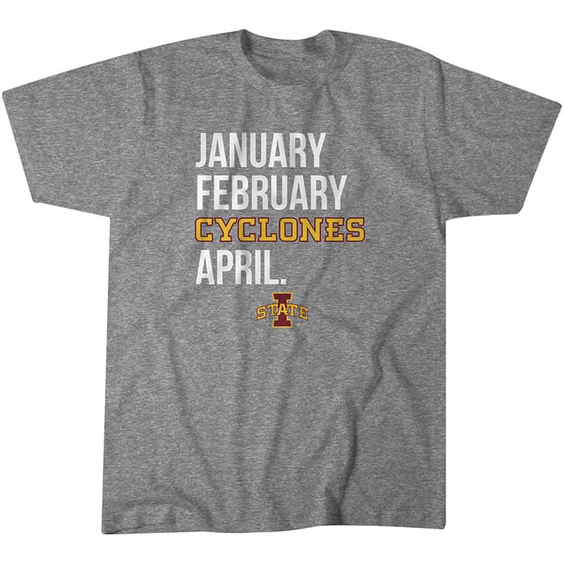 Iowa State Basketball: January February CYCLONES April product image 1