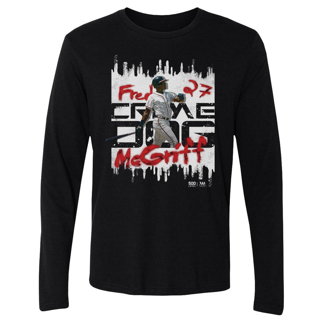 Fred McGriff Atlanta Name Number WHT product image 1