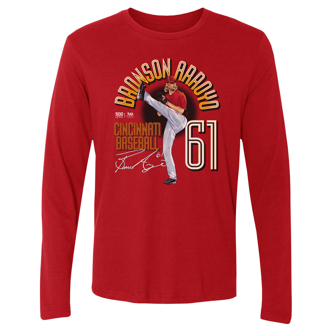 Bronson Arroyo Cincinnati Name Arc WHT product image 1