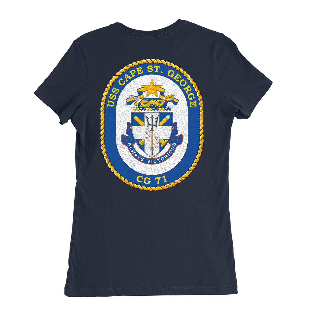 USS Cape St. George CG 71 Women's T-Shirt product image 3