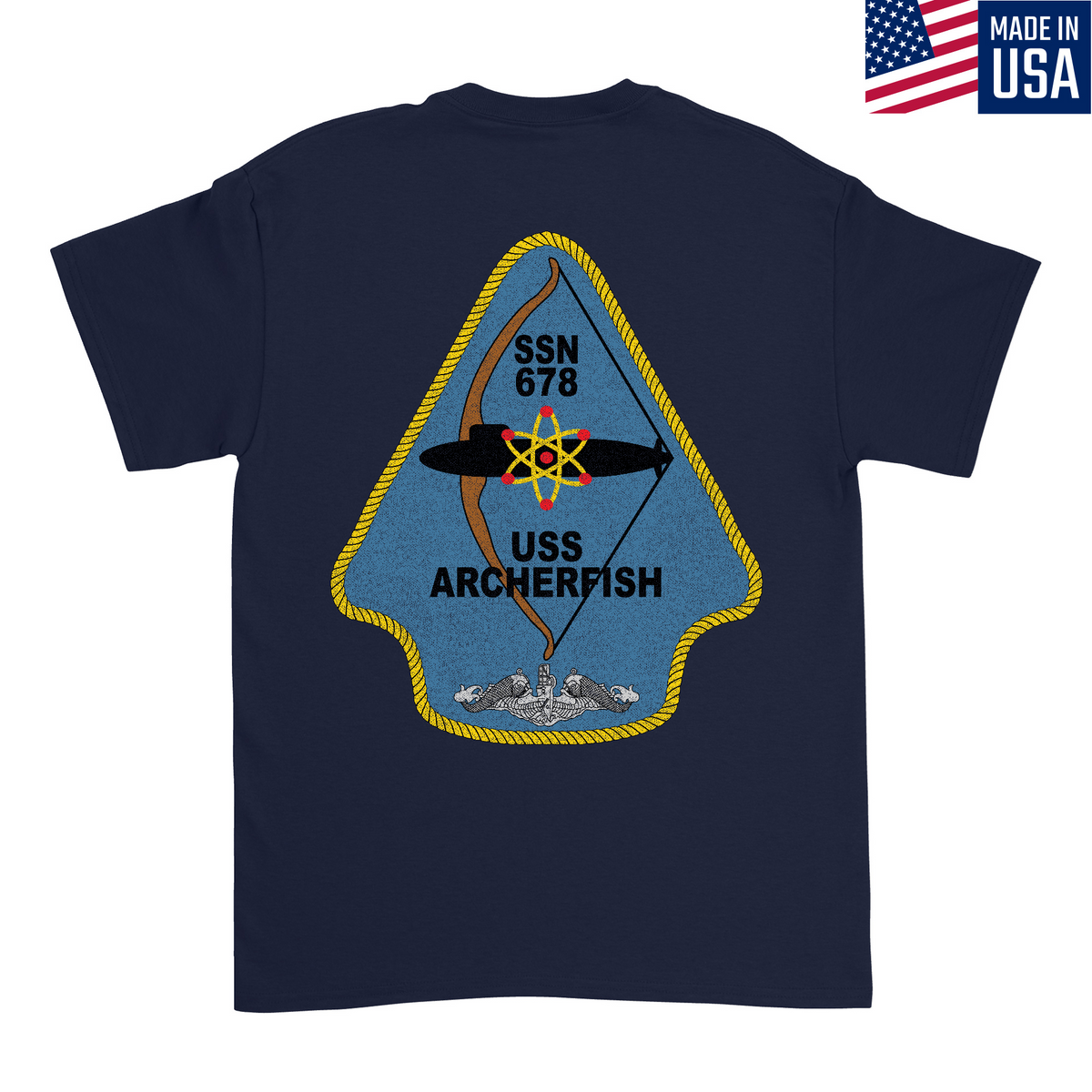 USS Archerfish SSN 678 Men's T-Shirt product image 3