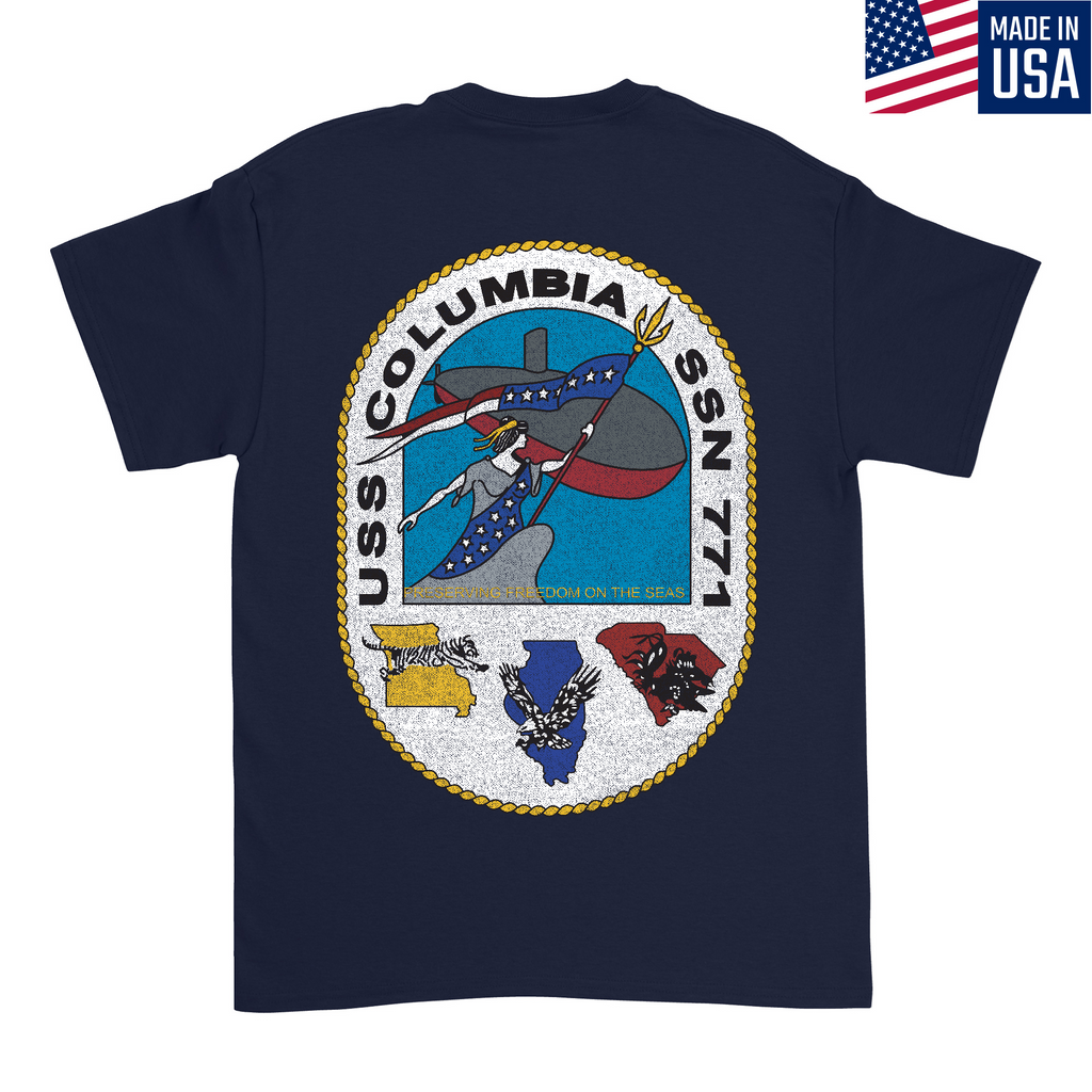 USS Columbia SSN 771 Men's T-Shirt product image 3
