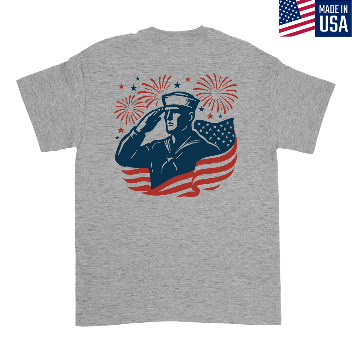 Sailor Salute Men's T-Shirt product image 2