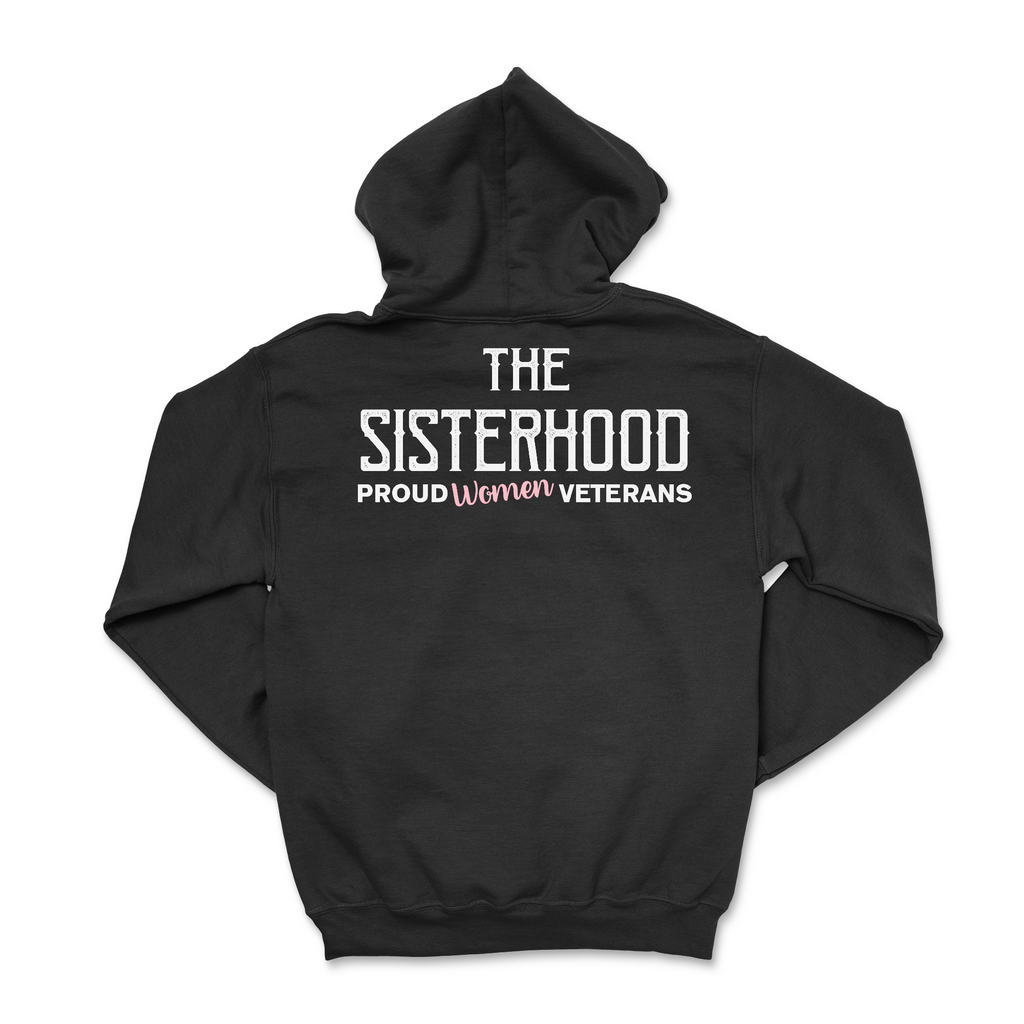 She Served Sisterhood Pullover Hoodie product image 3