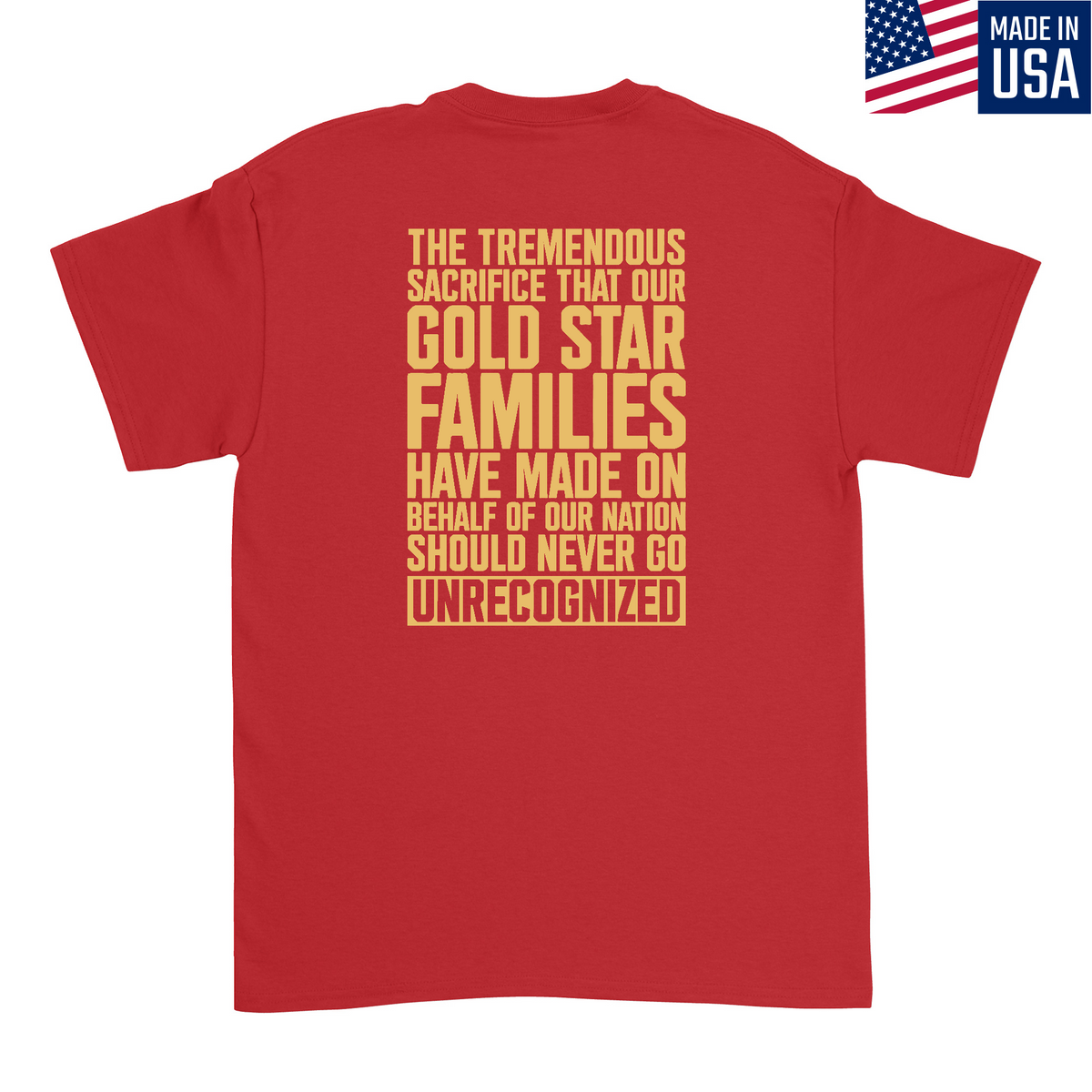 Gold Star Family Honor T-Shirt product image 6