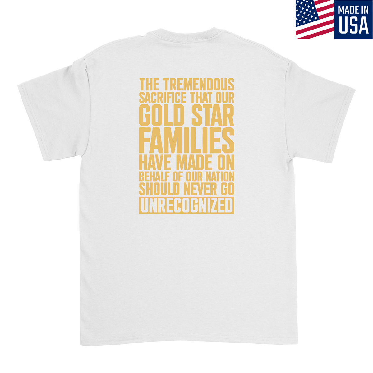 Gold Star Family Honor T-Shirt product image 2