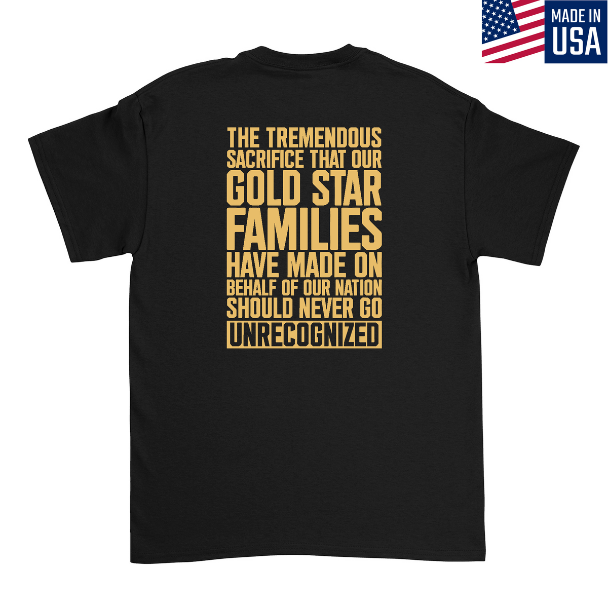 Gold Star Family Honor T-Shirt product image 4