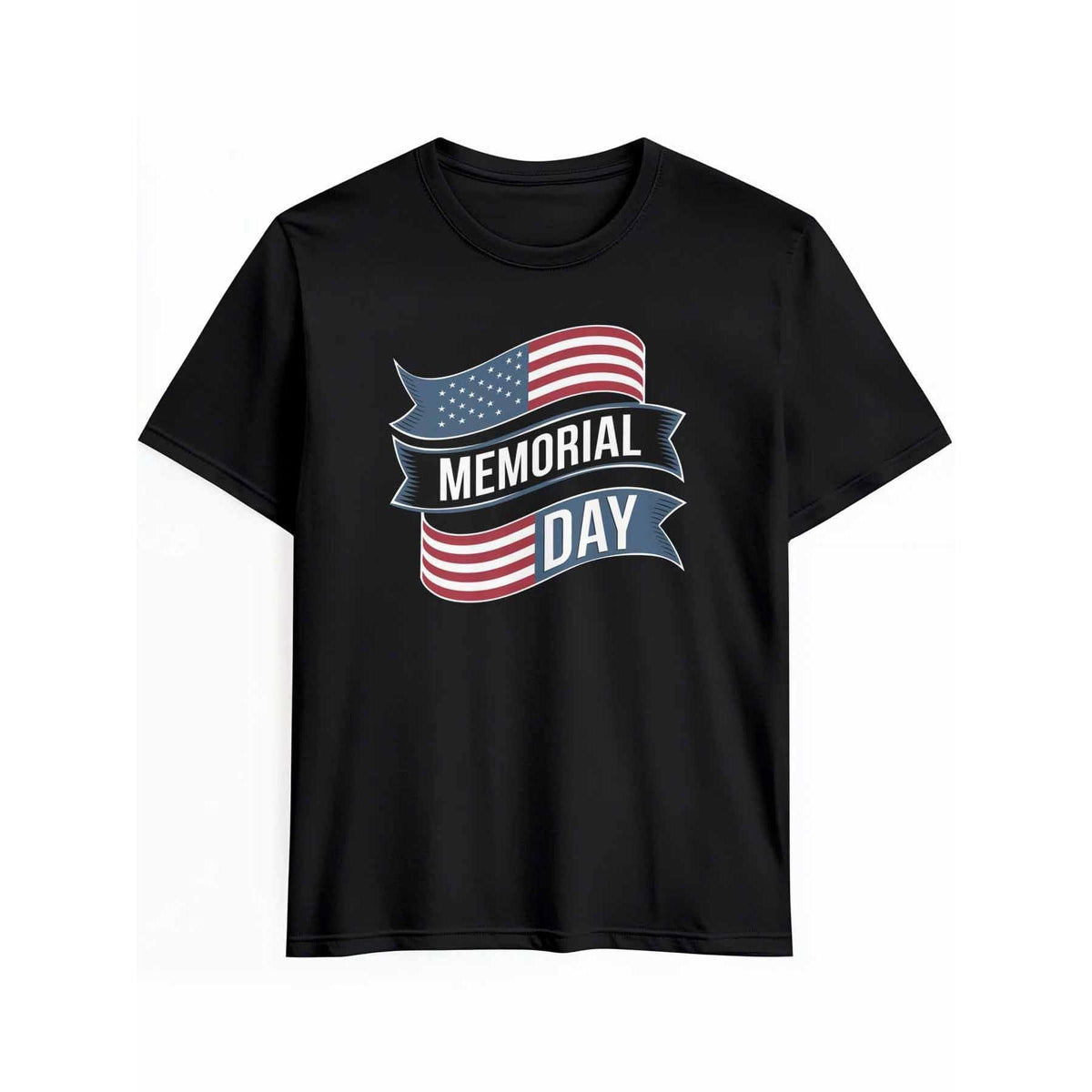 American Flag Memorial Day Patriotic T-Shirt product image 1