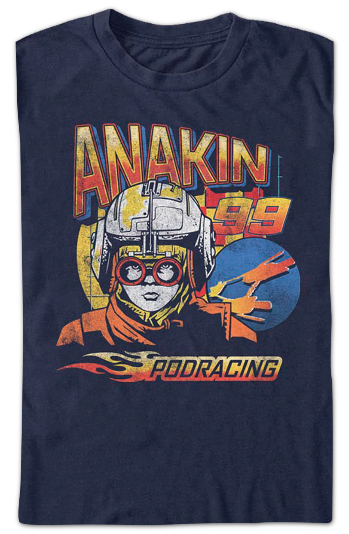 Anakin Skywalker Podracing Logo Star Wars T-Shirt product image 2
