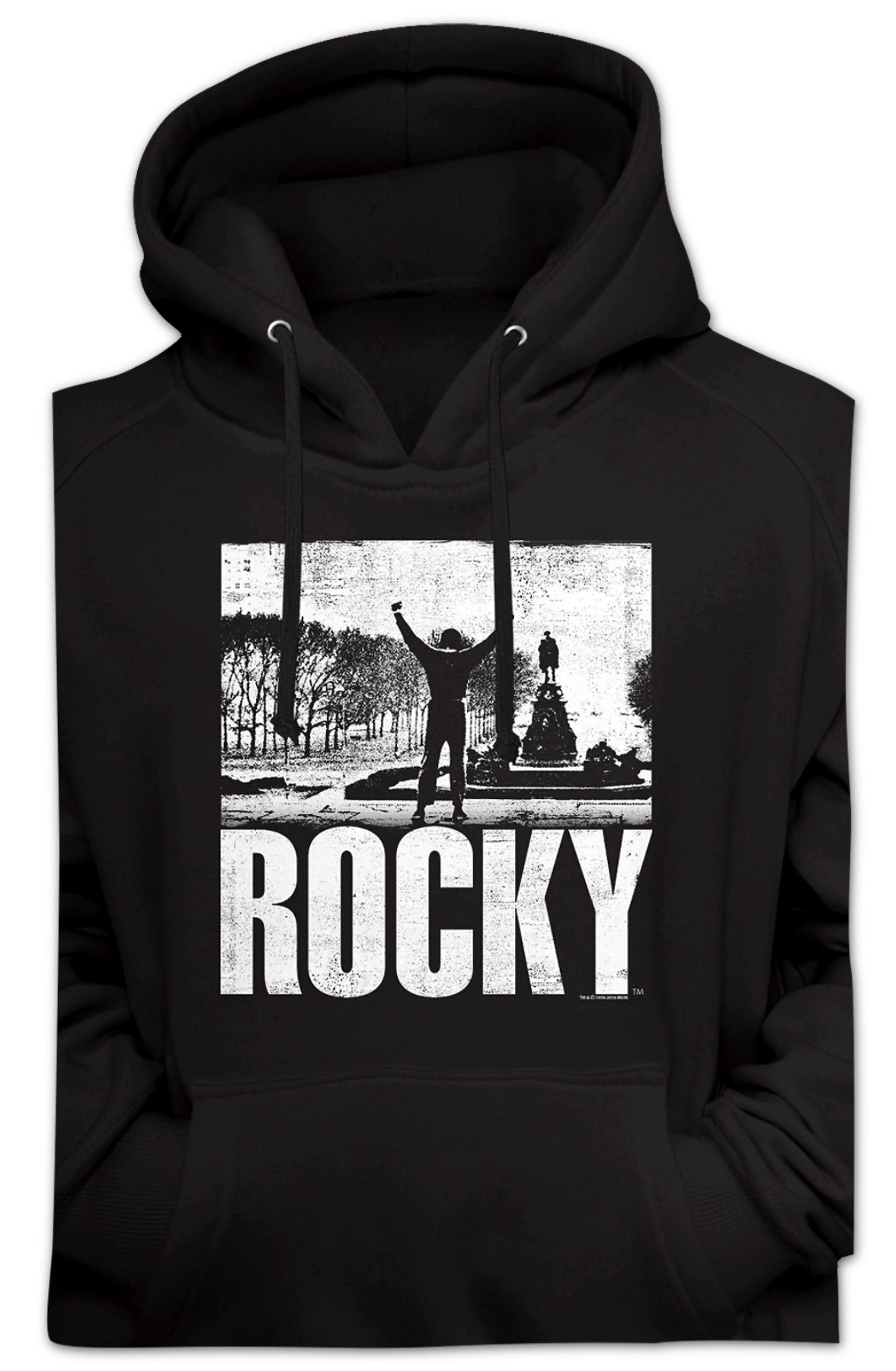 Black AC Arms Raised Rocky Hoodie product image 2