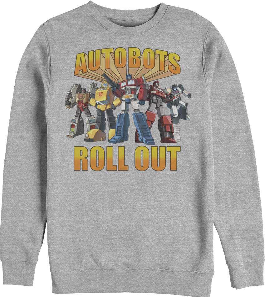 Autobots Roll Out Transformers Sweatshirt product image 1