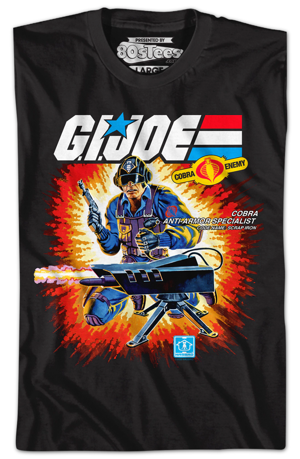 Black Box Art Scrap Iron GI Joe T-Shirt product image 2