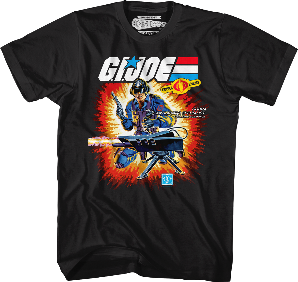 Black Box Art Scrap Iron GI Joe T-Shirt product image 1