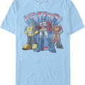 Blue Japanese Text Autobots Transformers T-Shirt product image 1