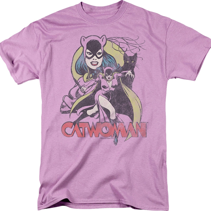 Catwoman Collage DC Comics T-Shirt product image 1