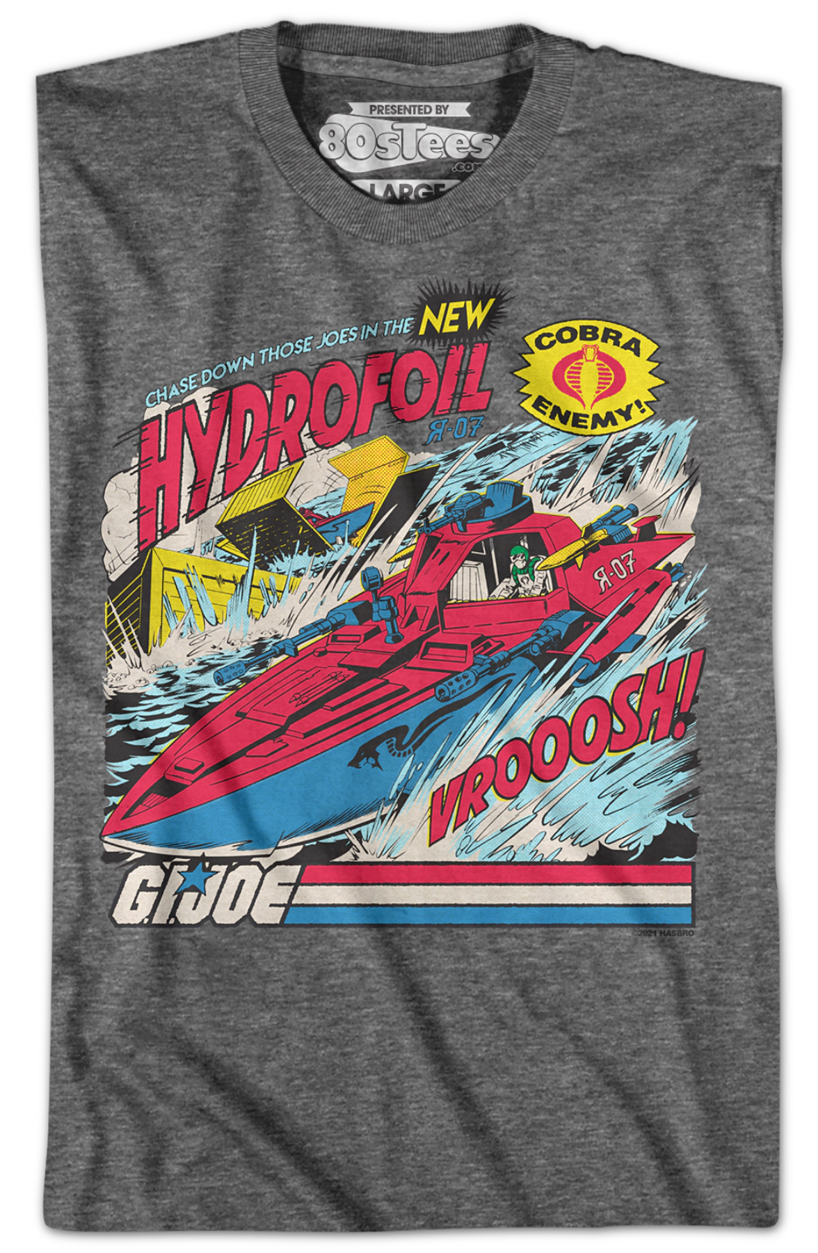 Cobra Hydrofoil GI Joe T-Shirt product image 2