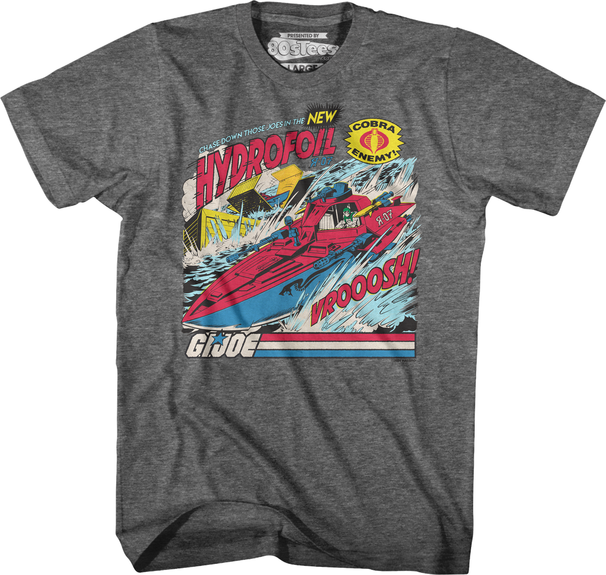 Cobra Hydrofoil GI Joe T-Shirt product image 1