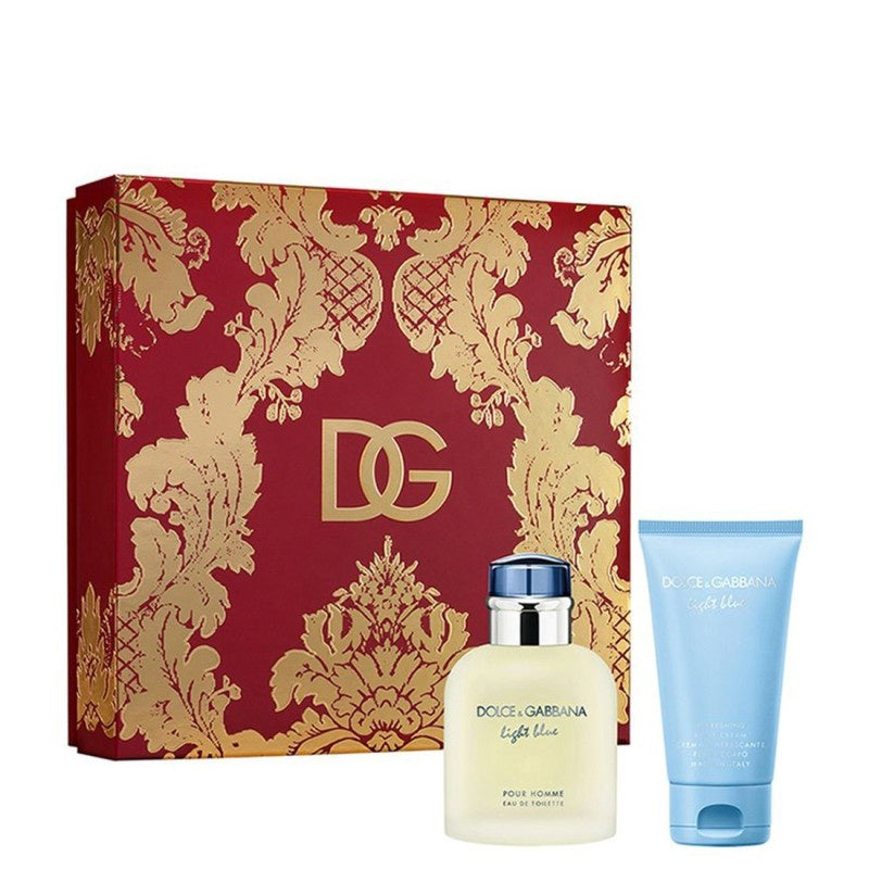 D&G Light Blue Set 2.5oz EDT & 1.7oz BC