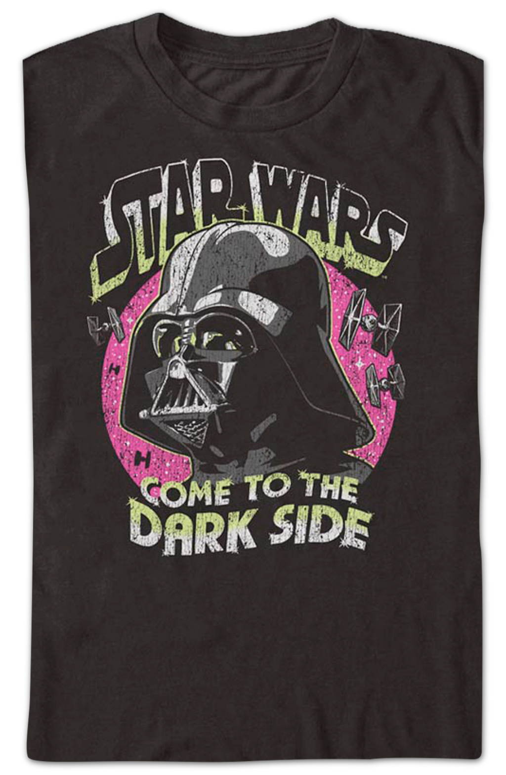 Vintage Darth Vader Come To The Dark Side Star Wars T-Shirt product image 2