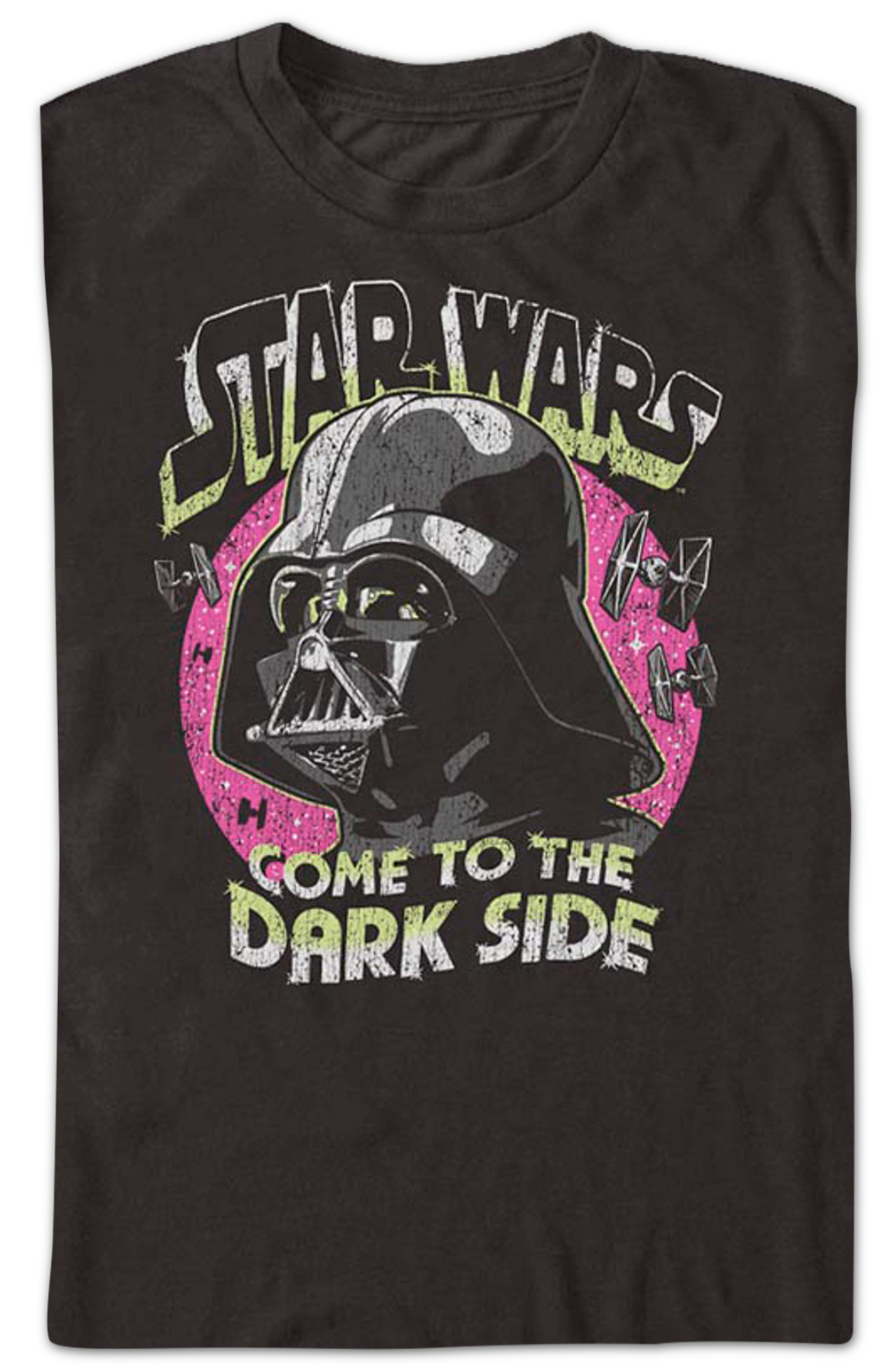 Vintage Darth Vader Come To The Dark Side Star Wars T-Shirt product image 2