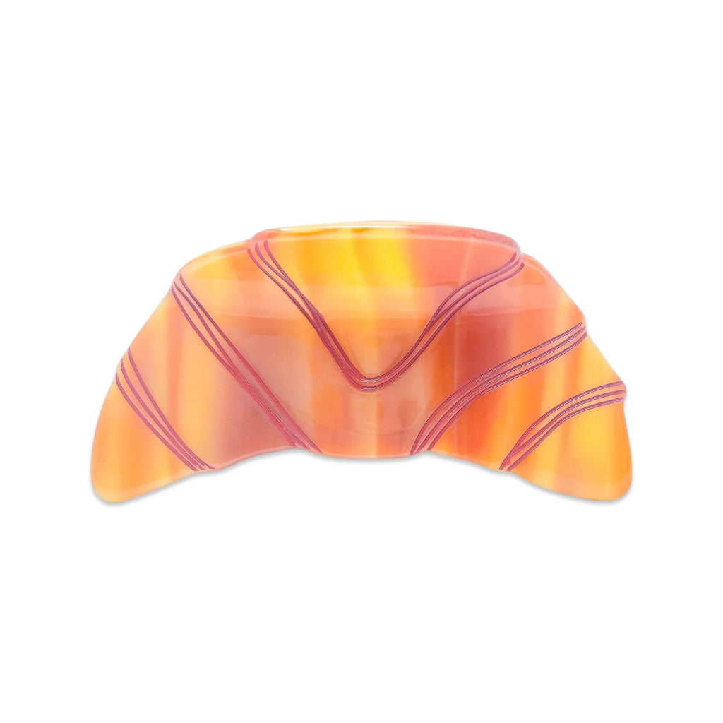 Large Hair Claw Clip - Croissant
