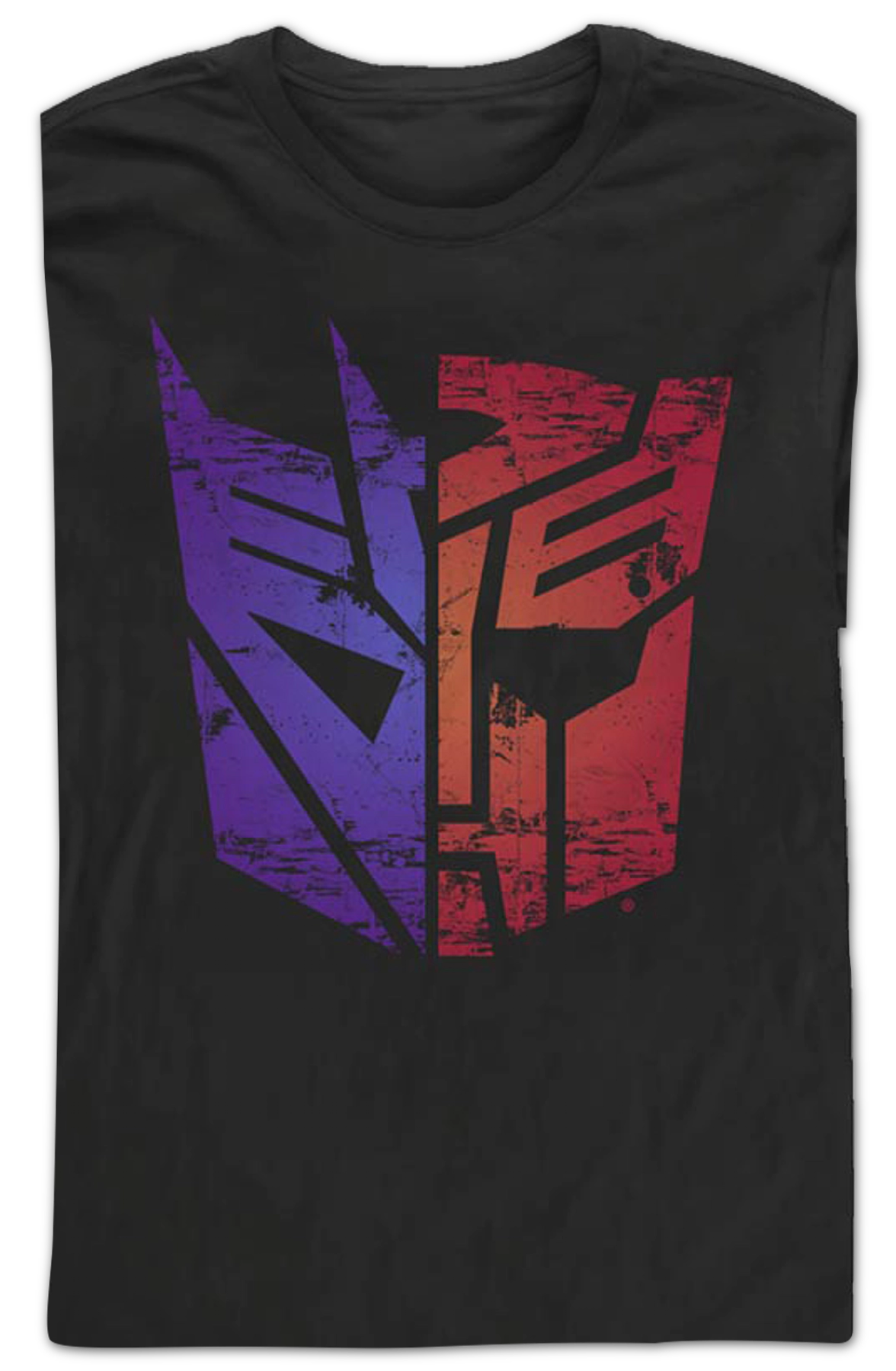 Decepticons Autobots Split Logos Transformers Long Sleeve product image 2