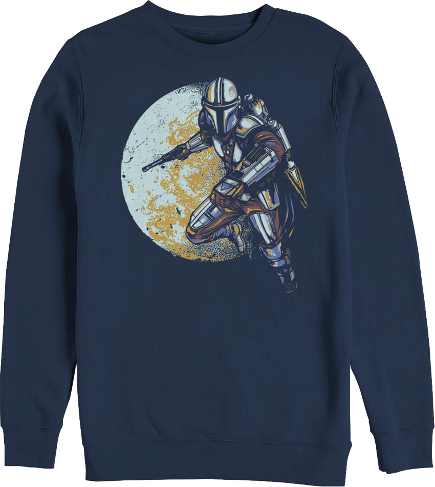 Full Moon The Mandalorian Star Wars Sweatshirt product image 1