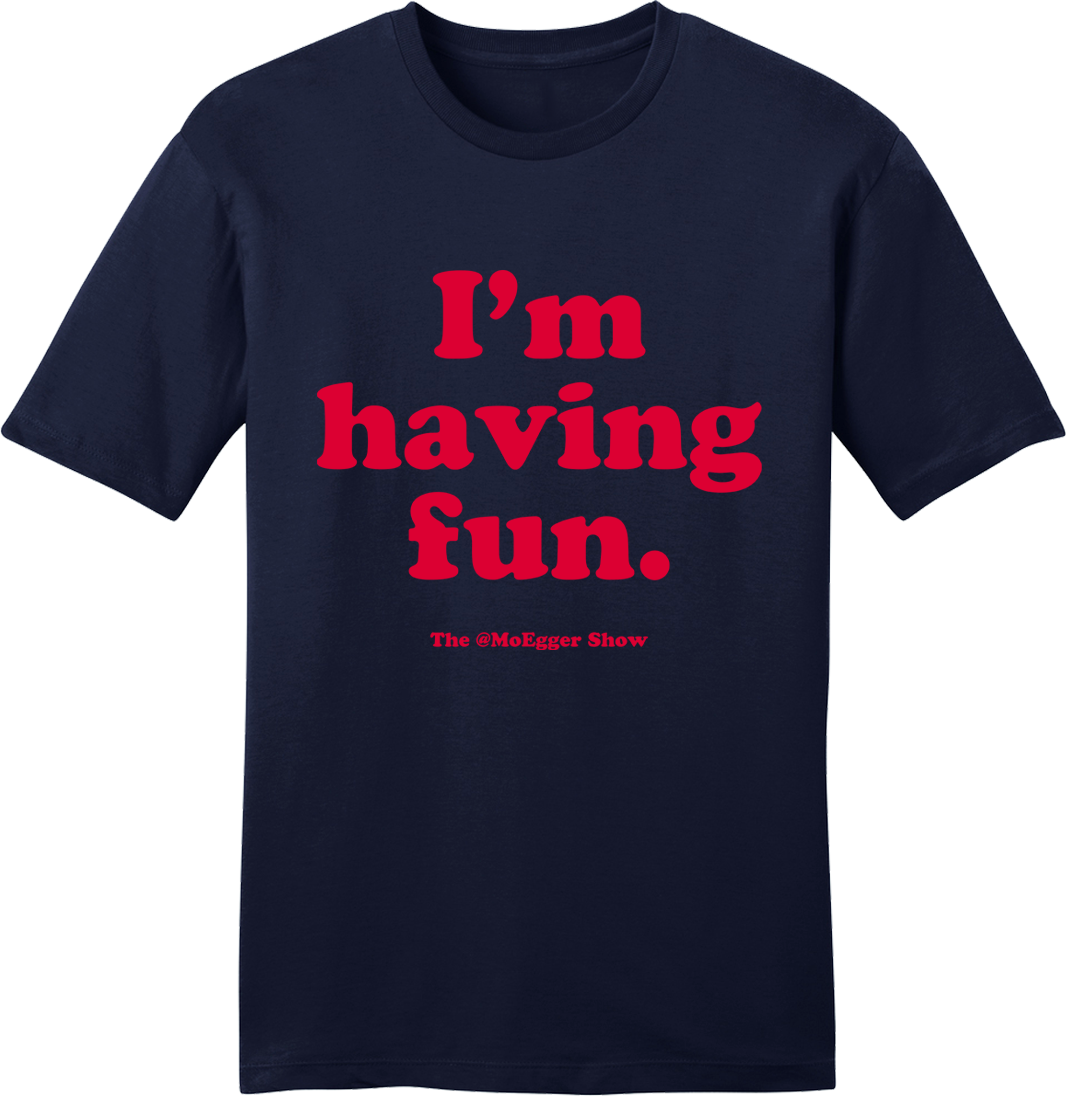 Mo Egger "I'm Having Fun" Red Ink product image 2