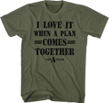 I Love It When A Plan Comes Together A-Team Shirt product image 1