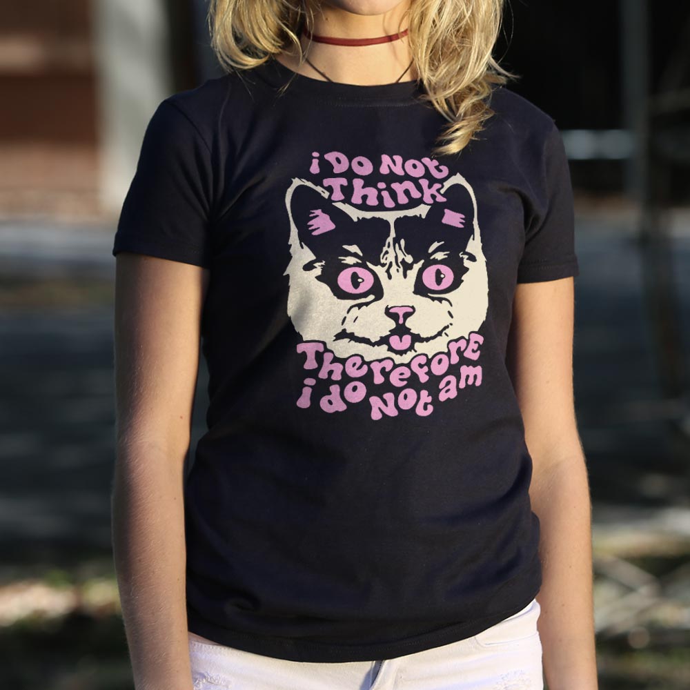 I Do Not Think Therefore I Do Am Cat product image 5