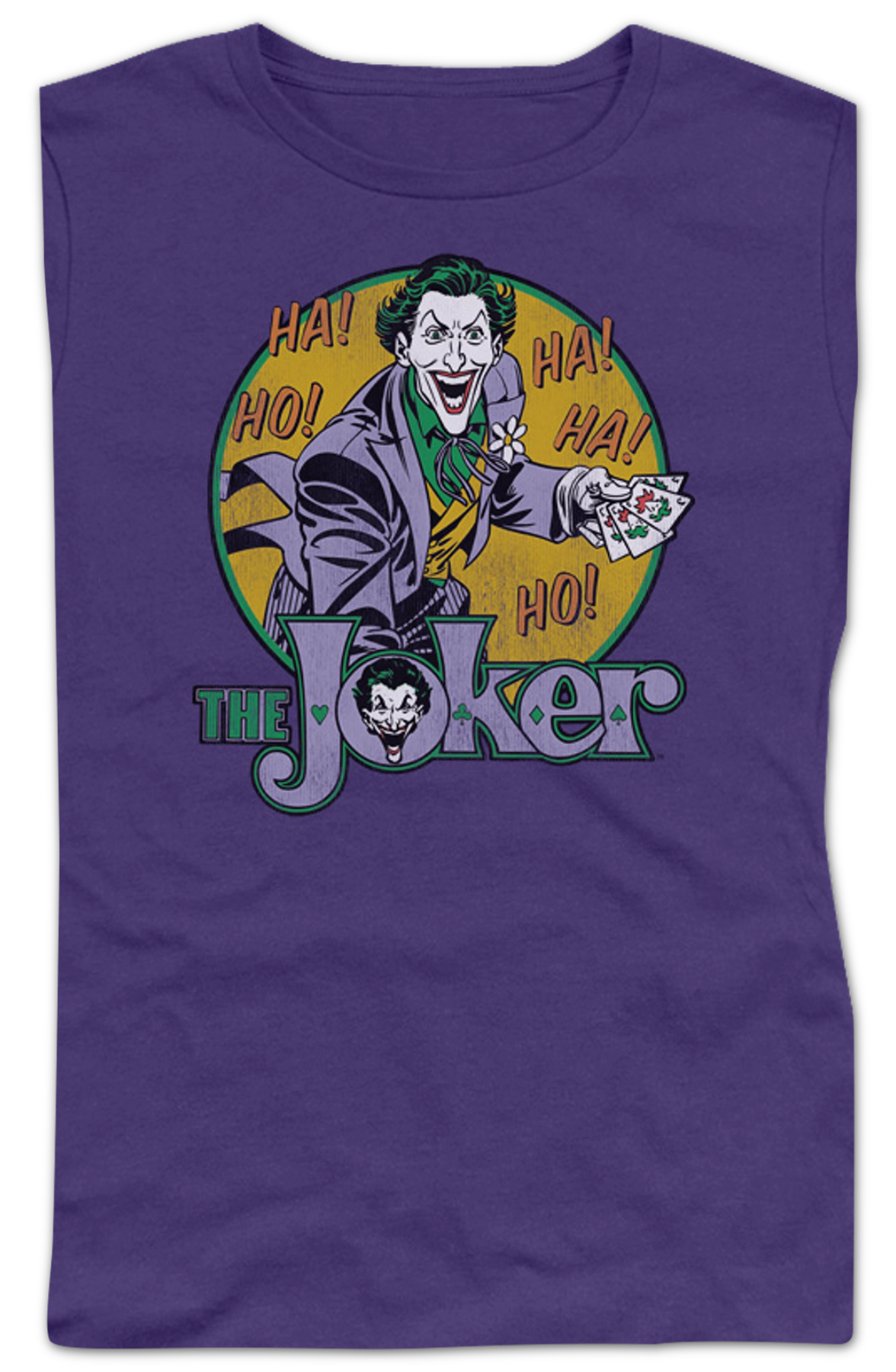 Ladies Laughing Joker Batman Shirt product image 2