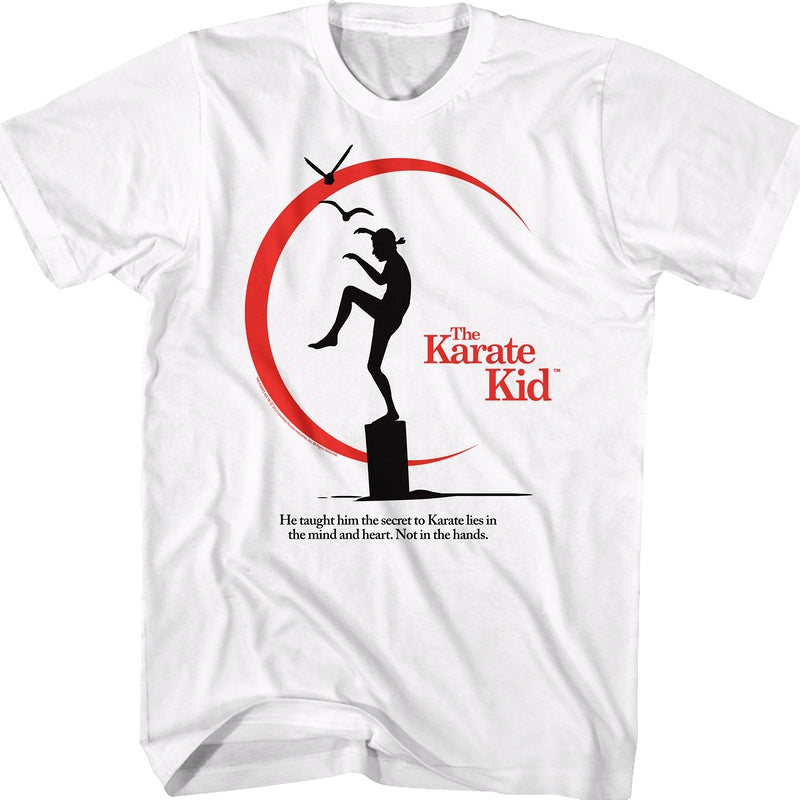 Karate Kid Crane Kick Silhouette T-Shirt product image 1
