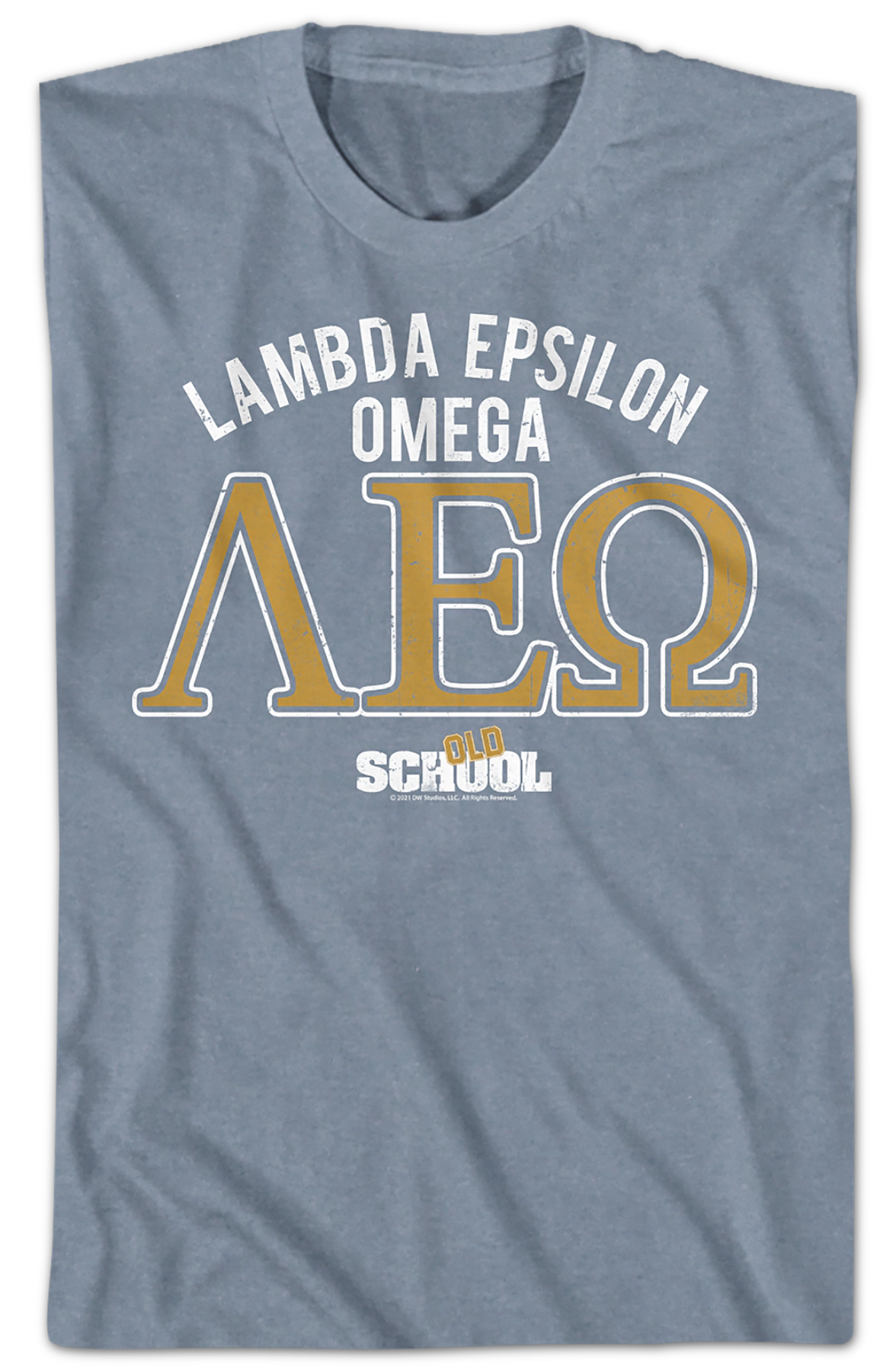 Lambda Epsilon Omega Logo Old School T-Shirt product image 2
